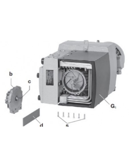 BOMBA DE VACÍO Y COMPRESOR V – KTR 100 / 140