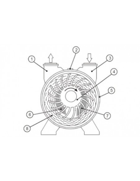 Bombas de Anillo Líquido Elmo Rietschle BV7